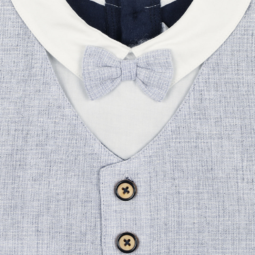 BEBE JUDE GENTLEMAN ROMPER