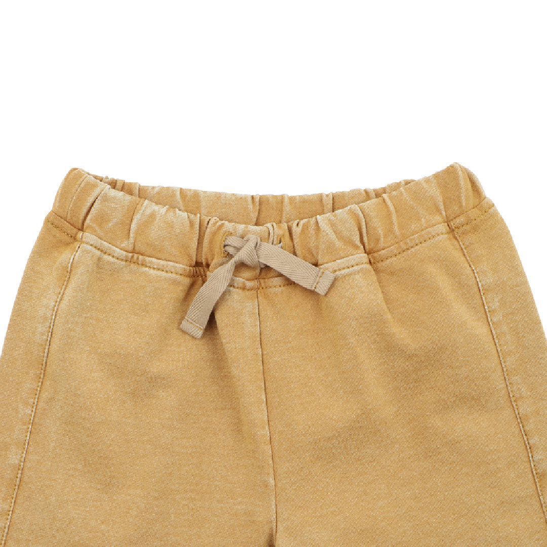 BEBE BOYS MUSTARD SHORTS