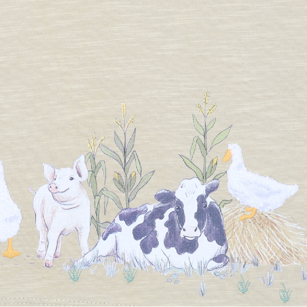 BEBE CHESTER FARM ANIMALS TEE