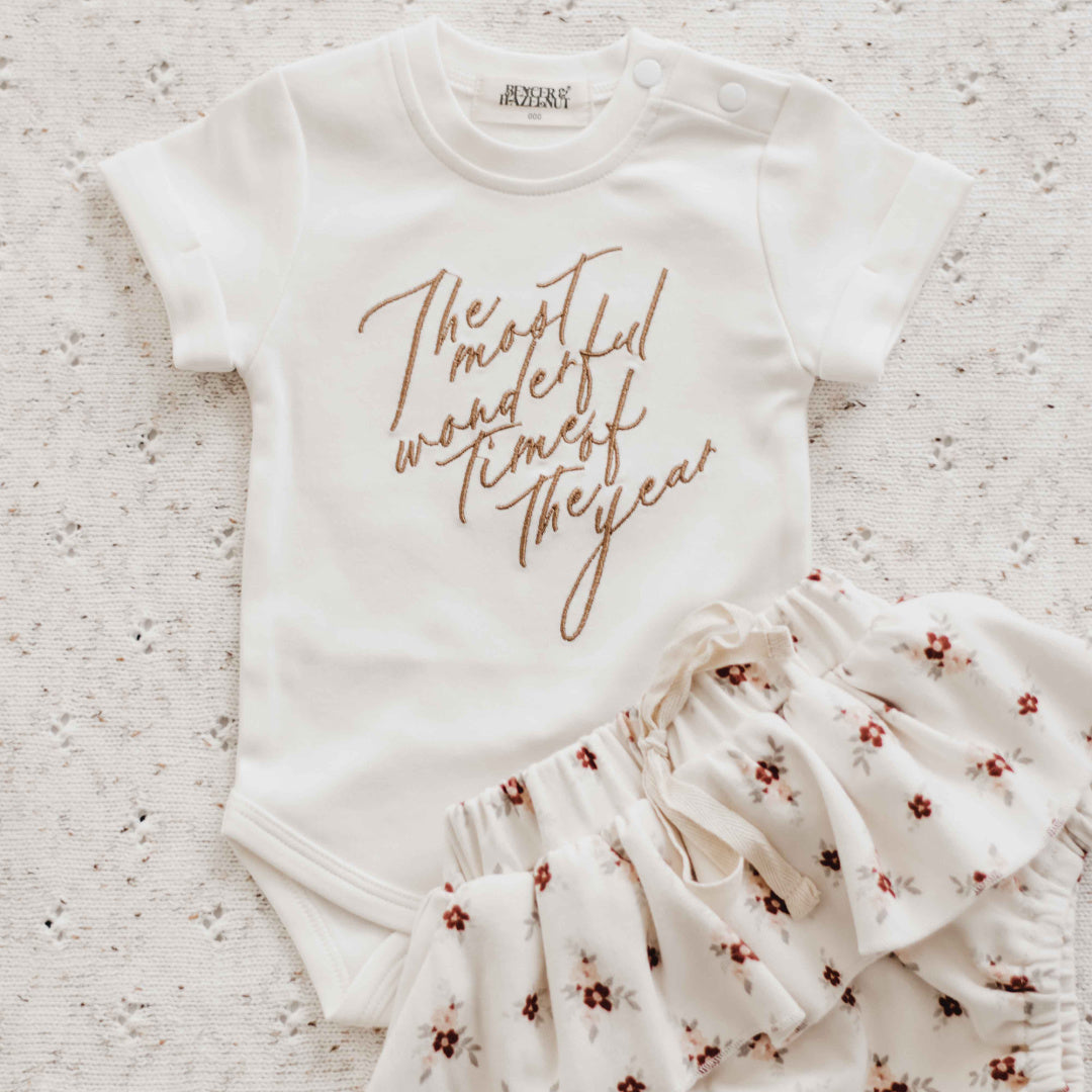 BENCER & HAZELNUT FELIZ FRILL BLOOMERS