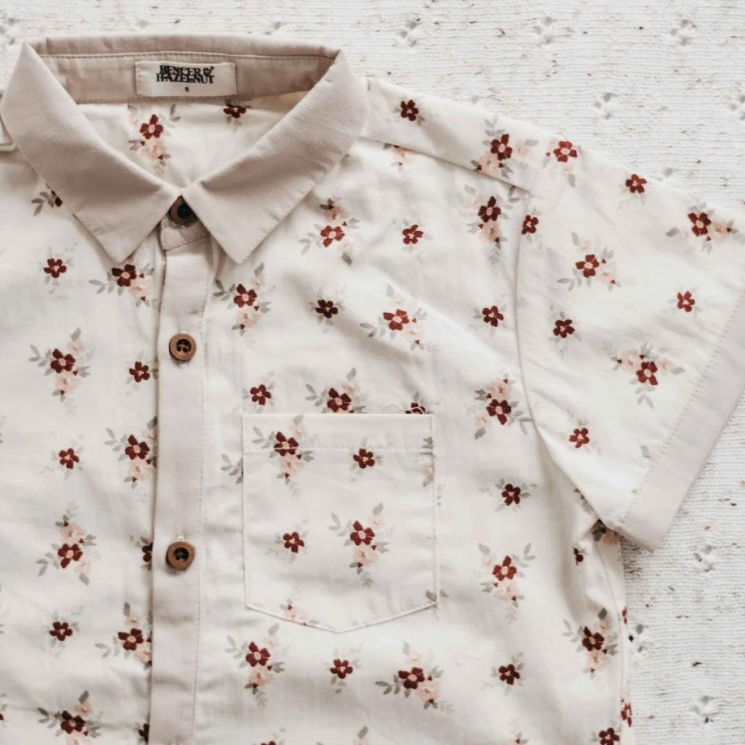 BENCER & HAZELNUT BOYS FELIZ SHIRT