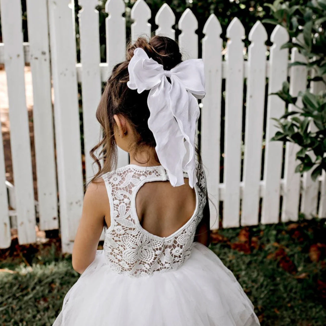 DESIGNER KIDZ TARA HEART BACK DRESS