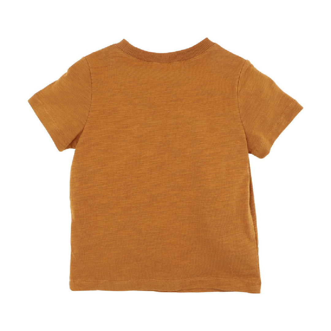 FOX AND FINCH ABSTRACT OASIS CACTUS TEE