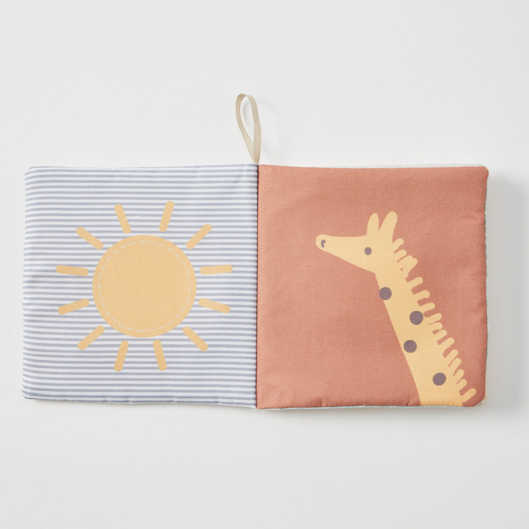 JIGGLE AND GIGGLE PLUSH SAFARI BOOK