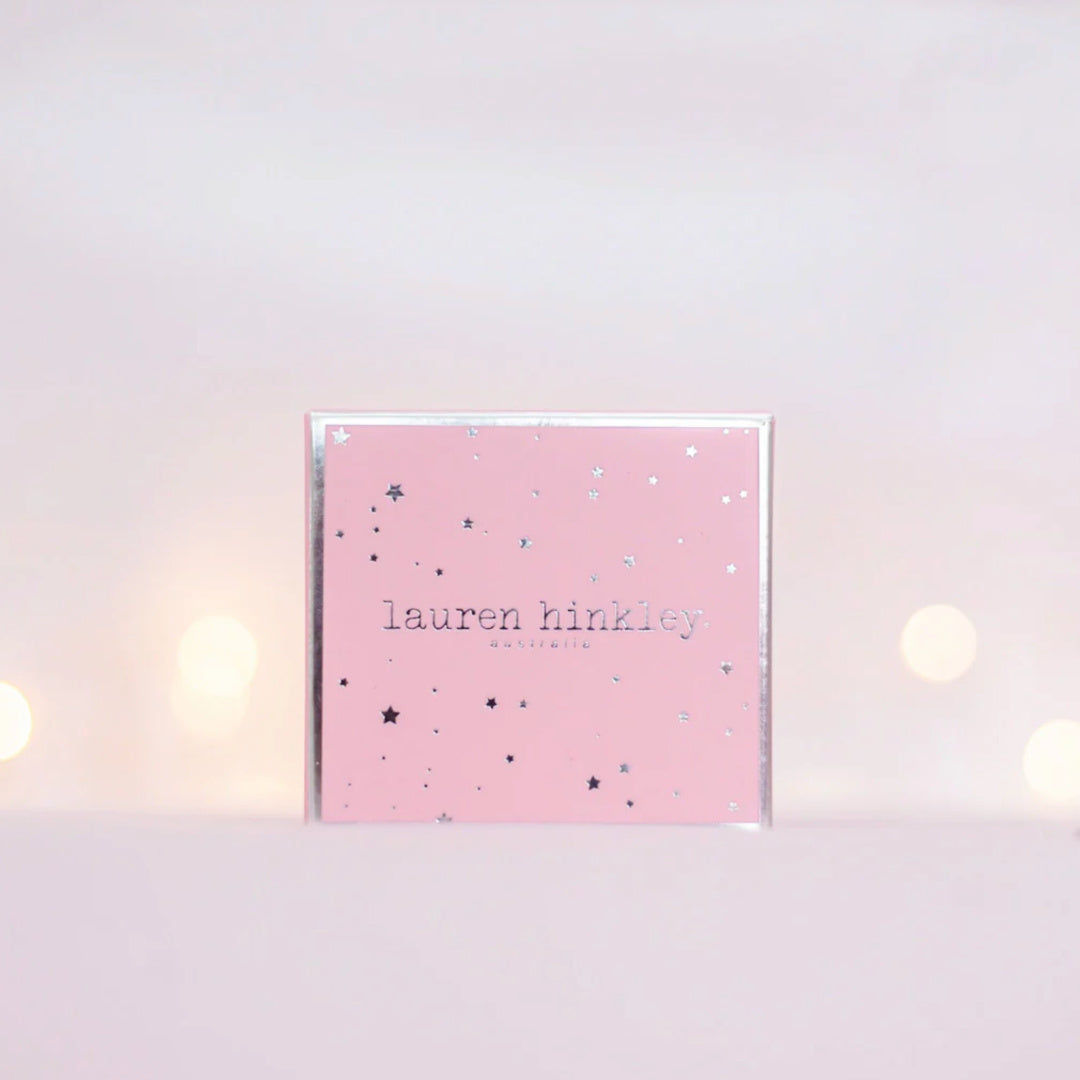 LAUREN HINKLEY CRYSTAL HEART RING IN BOX