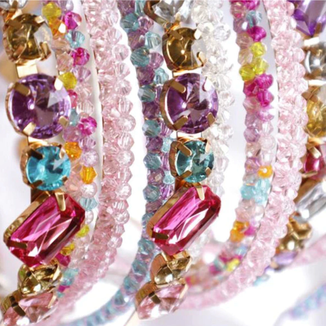 LAUREN HINKLEY CLEAR CHRYSTAL HEADBAND