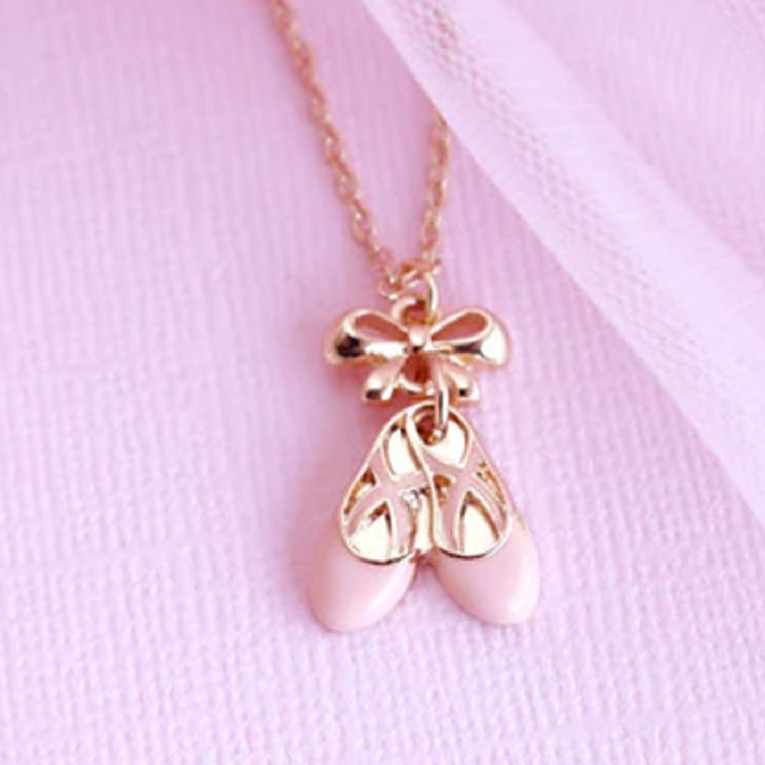 LAUREN HINKLEY BALLET SLIPPERS NECKLACE