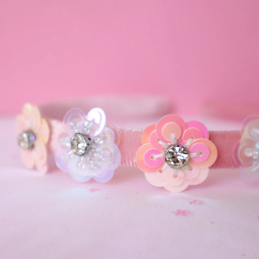 LAUREN HINKLEY JEWEL FLOWER HEADBAND
