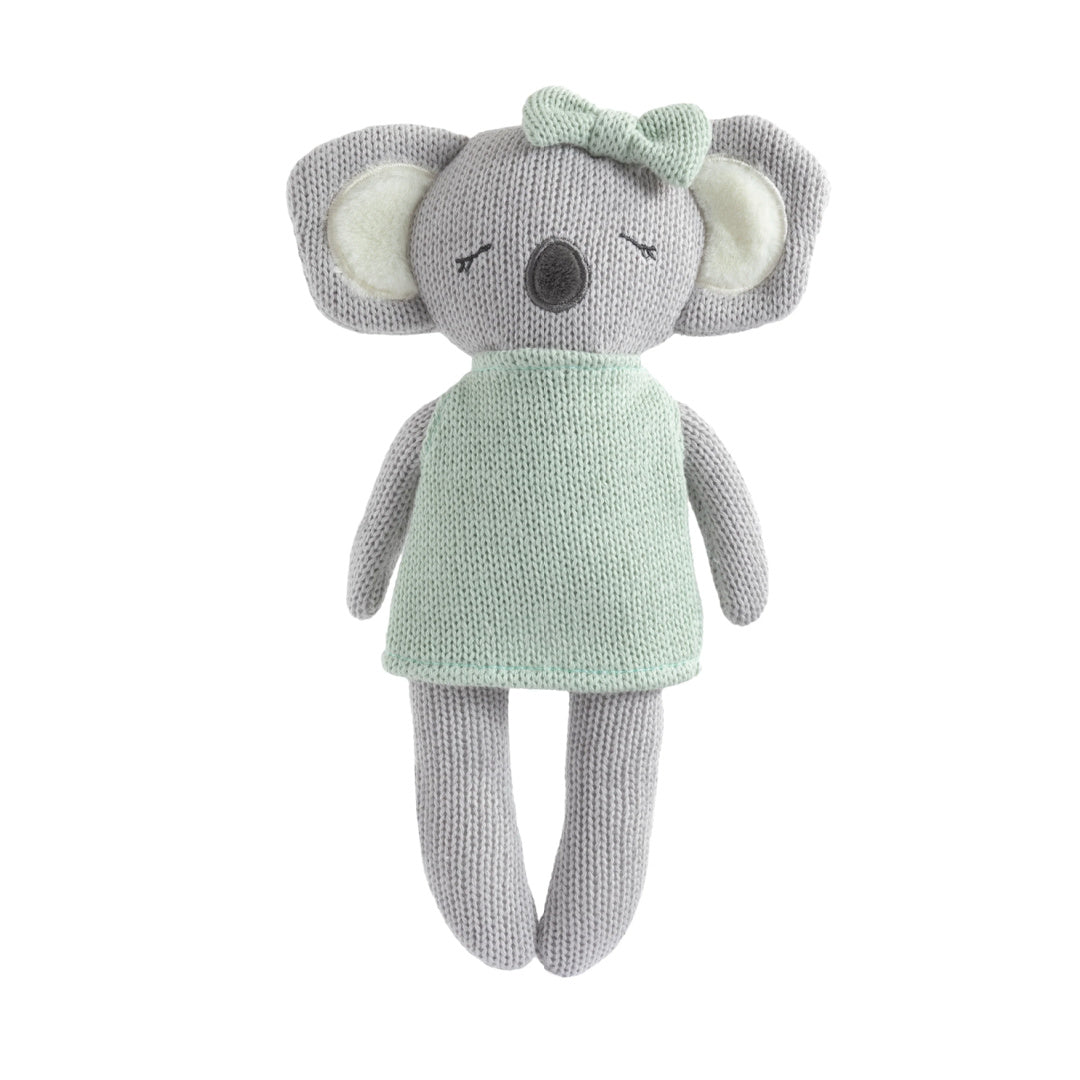 LIVING TEXTILES KNITTED ANIMAL TOY- KIMMY THE KOALA