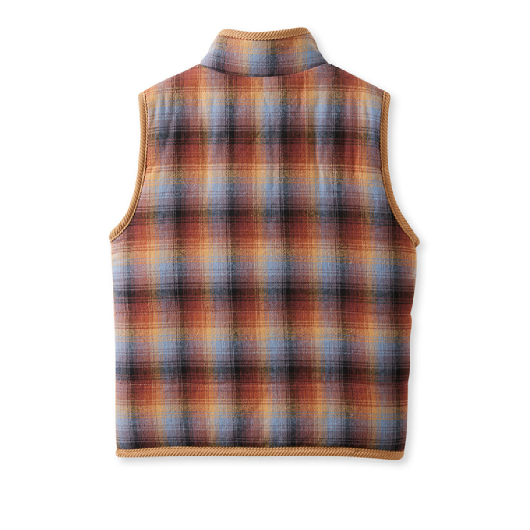 MILKY FITZROY CHECK VEST