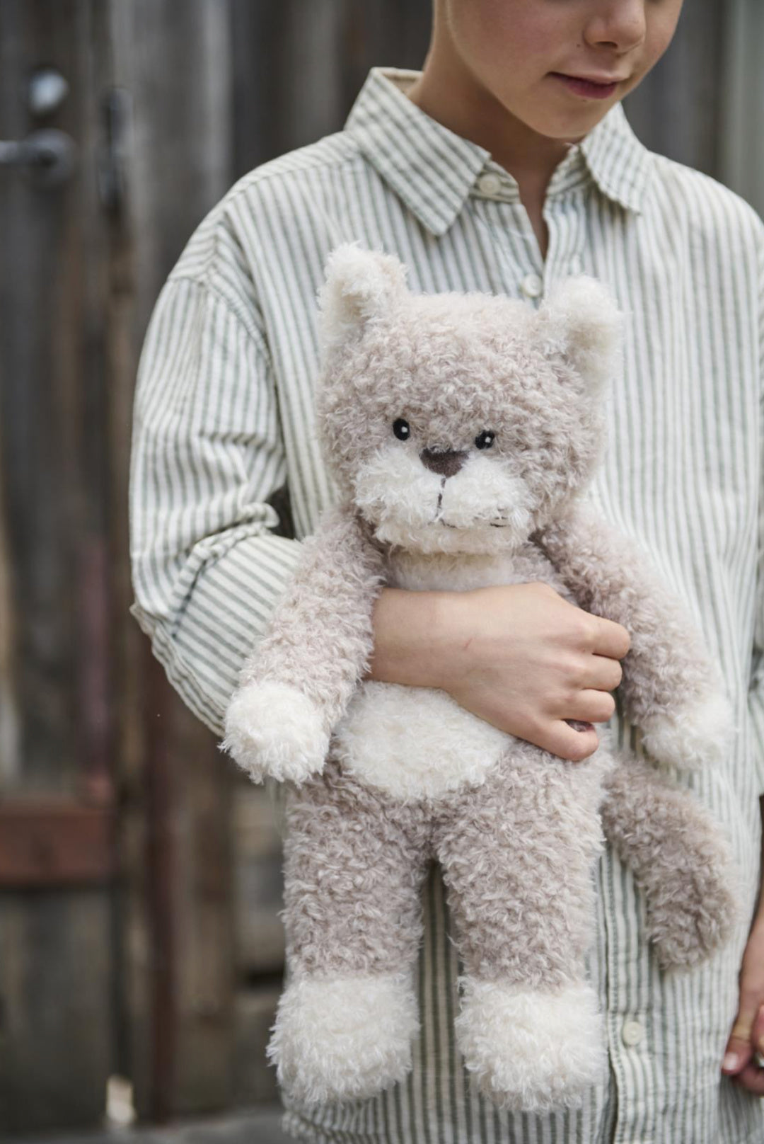 NANA HUCHY CHECKERS THE CAT (GREY)