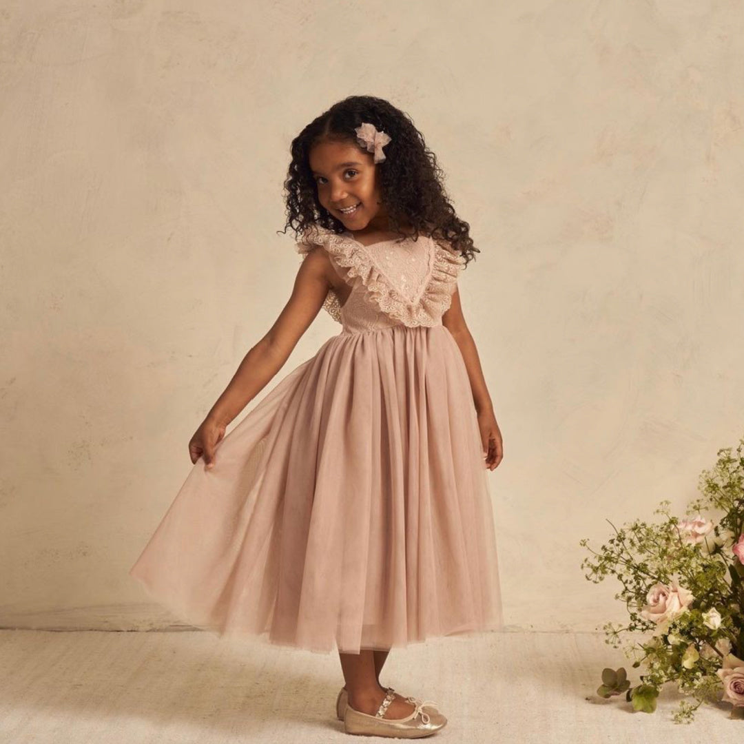 NORALEE DORTHEA DRESS - ROSE