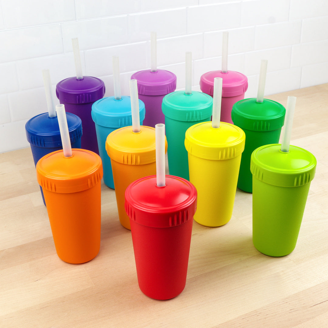 REPLAY STRAW CUP WITH REUSABLE STRAW - KELLY GREEN
