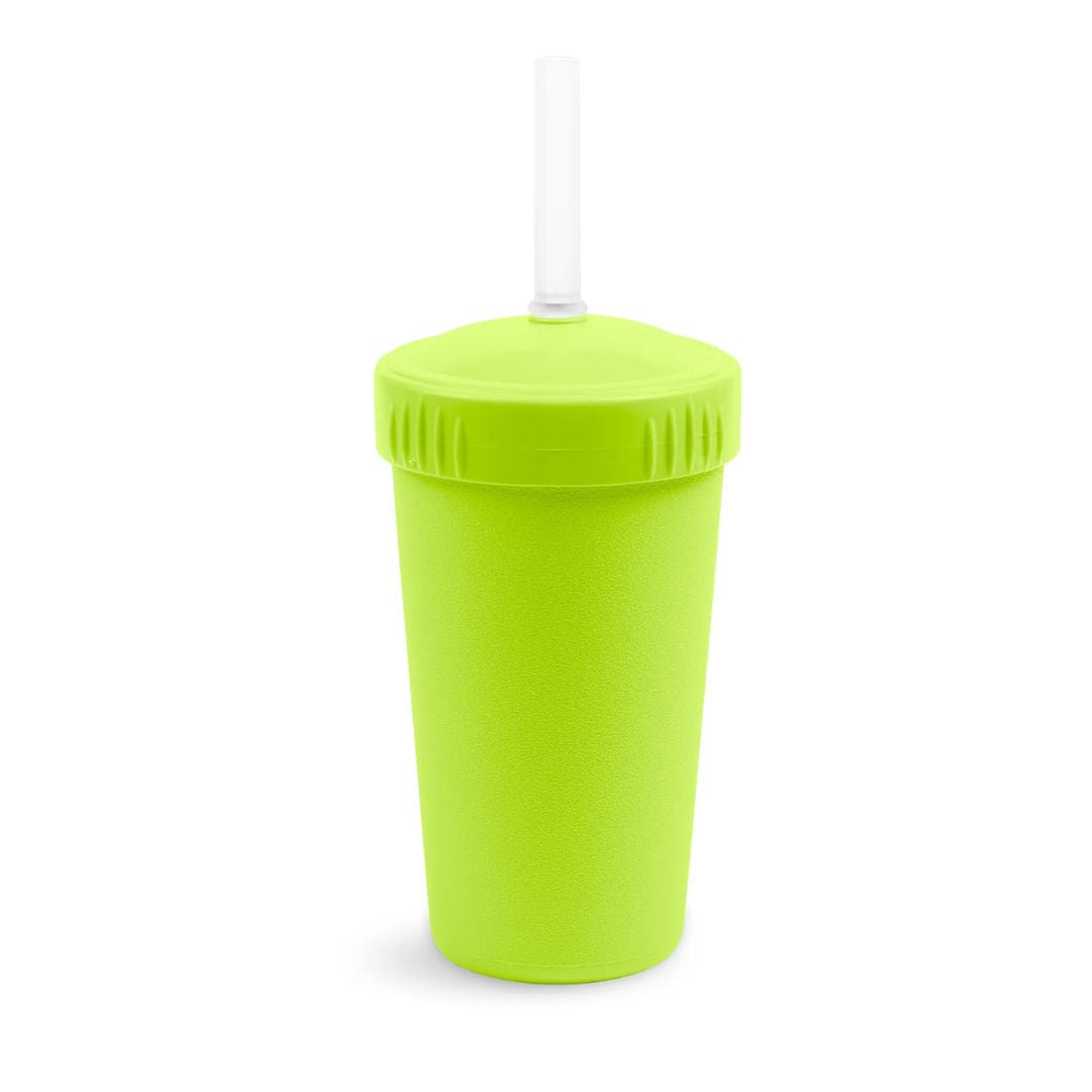 REPLAY STRAW CUP WITH REUSABLE STRAW - GREEN