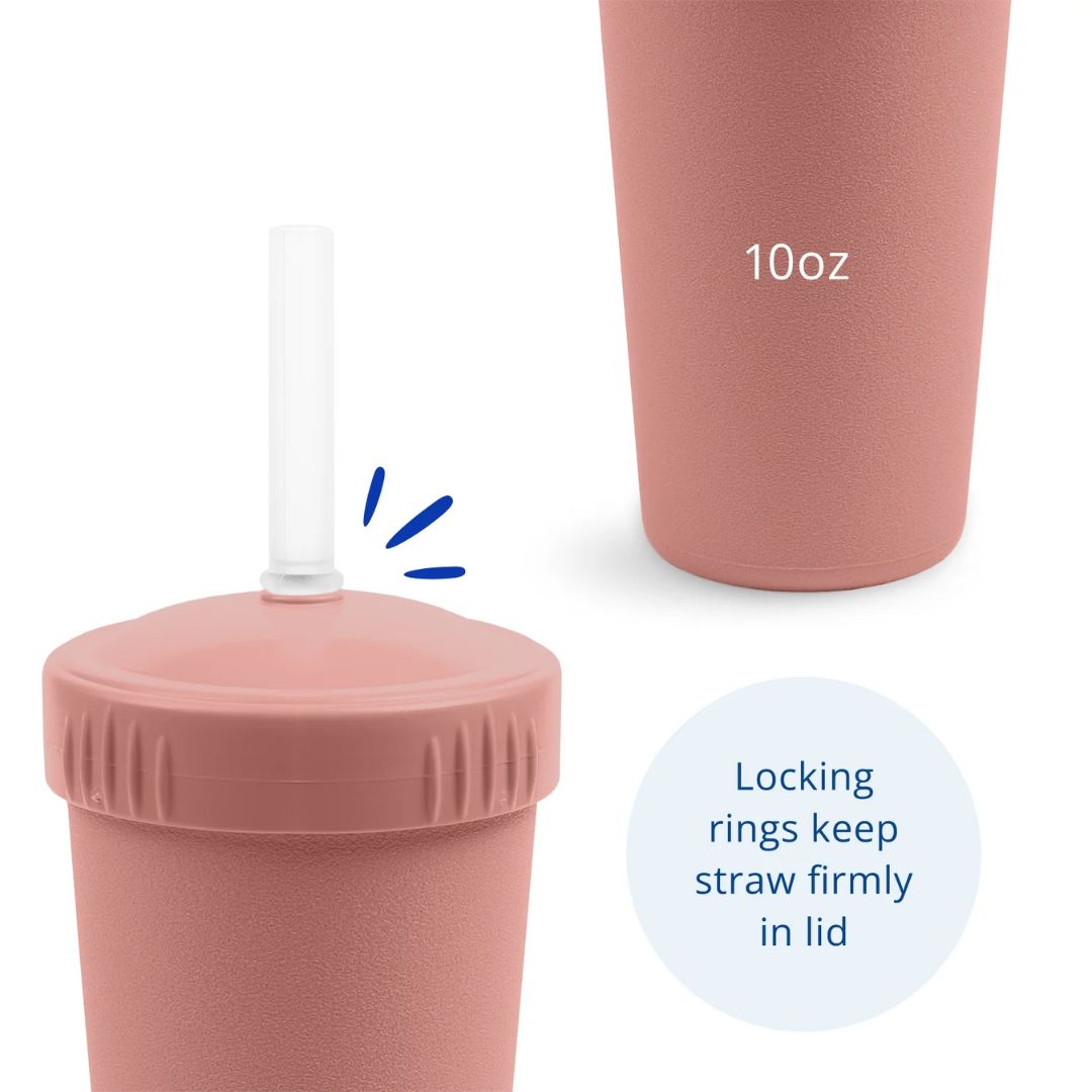 REPLAY STRAW CUP WITH REUSABLE STRAW - DESERT