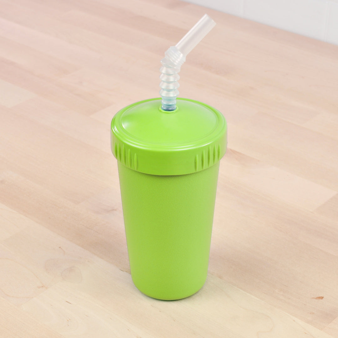 REPLAY STRAW CUP WITH REUSABLE STRAW - GREEN