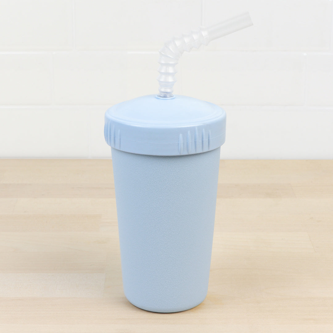 REPLAY STRAW CUP WITH REUSABLE STRAW - ICE BLUE