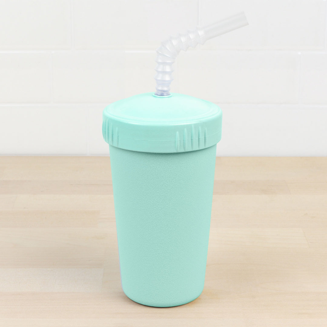 REPLAY STRAW CUP WITH REUSABLE STRAW - MINT
