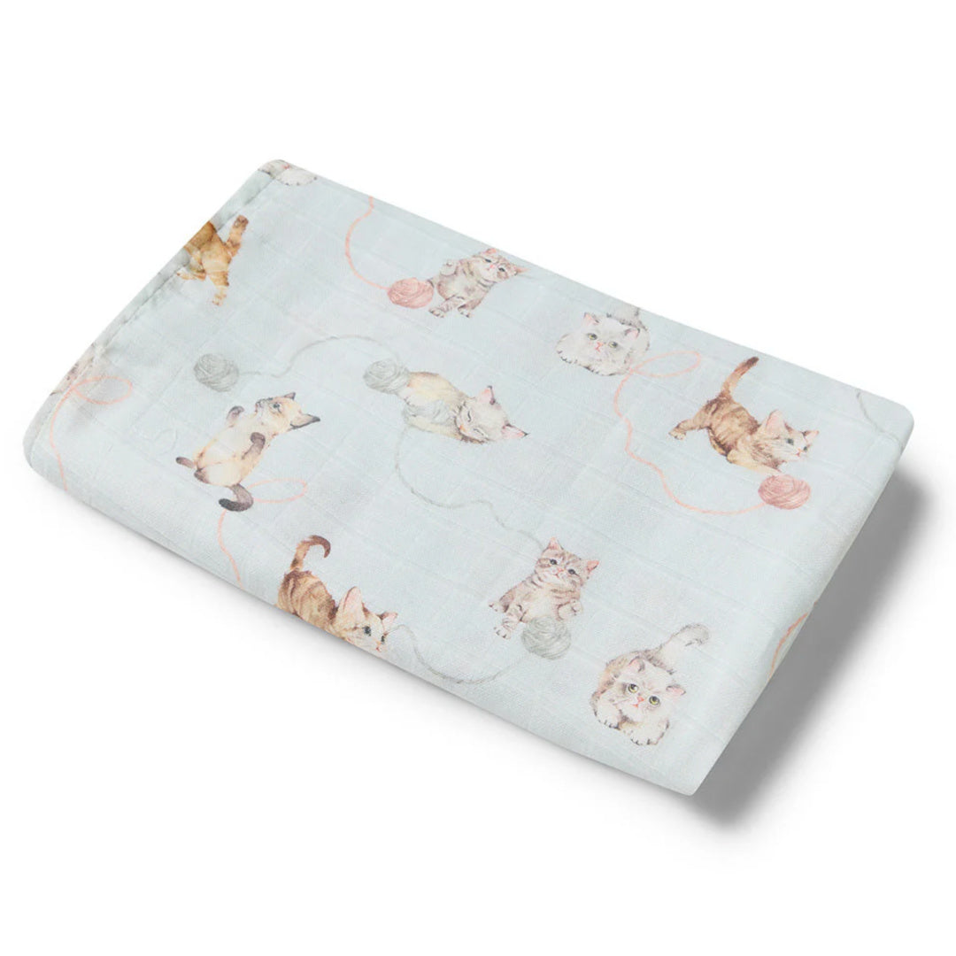 SNUGGLE HUNNY ORGANIC MUSLIN WRAP - KITTENS