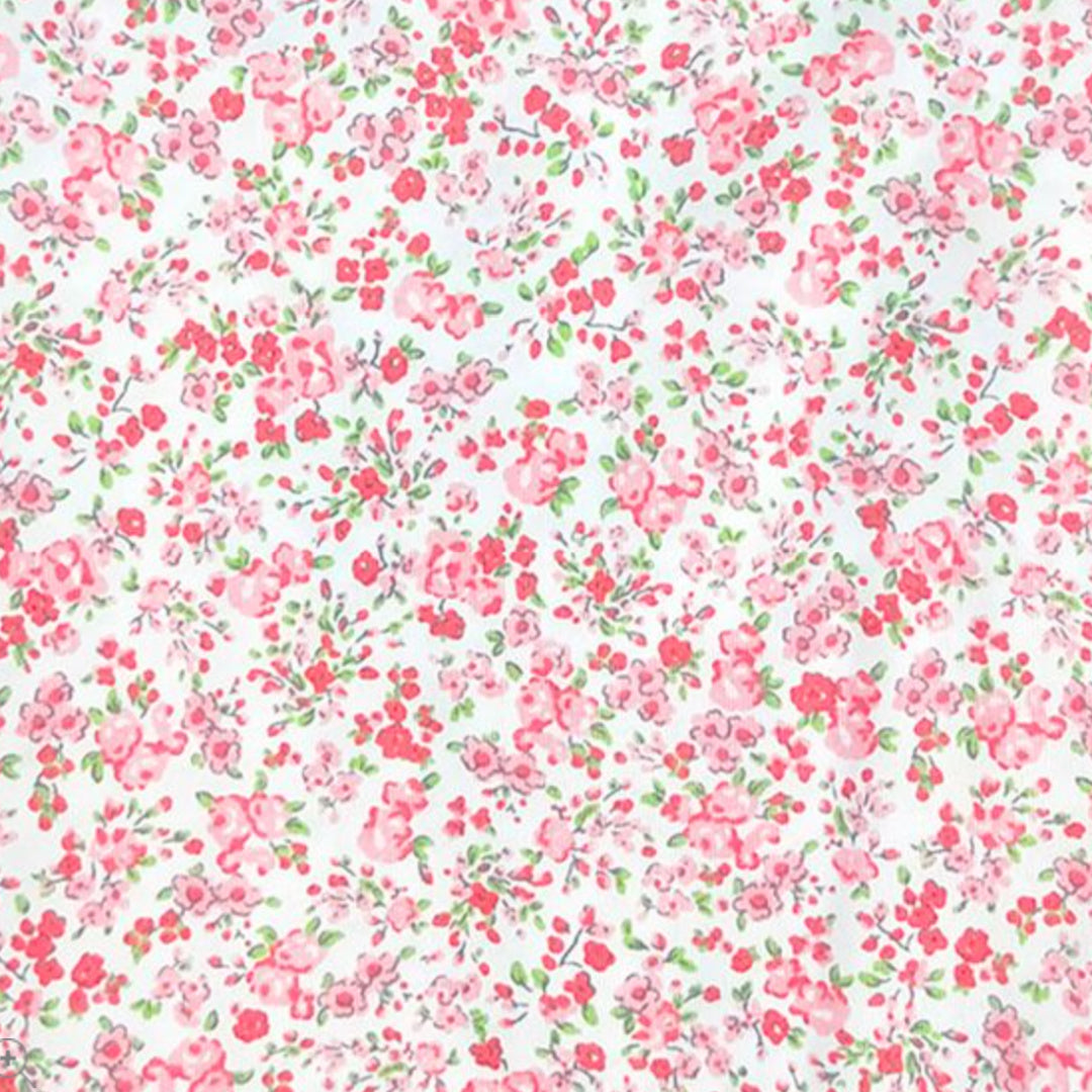 BEBE WHITE LABEL FLORAL ORGANIC BEANIE