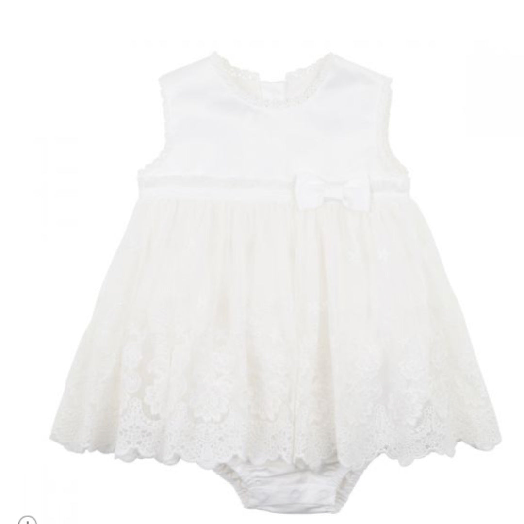 BEBE LACE OVERLAY ROMPER