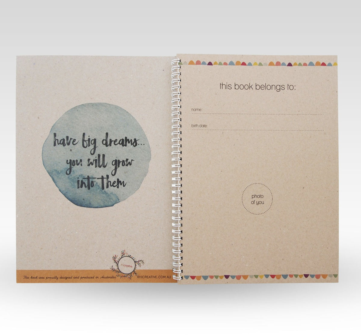 RHICREATIVE SCHOOL DAYS RECORD BOOK