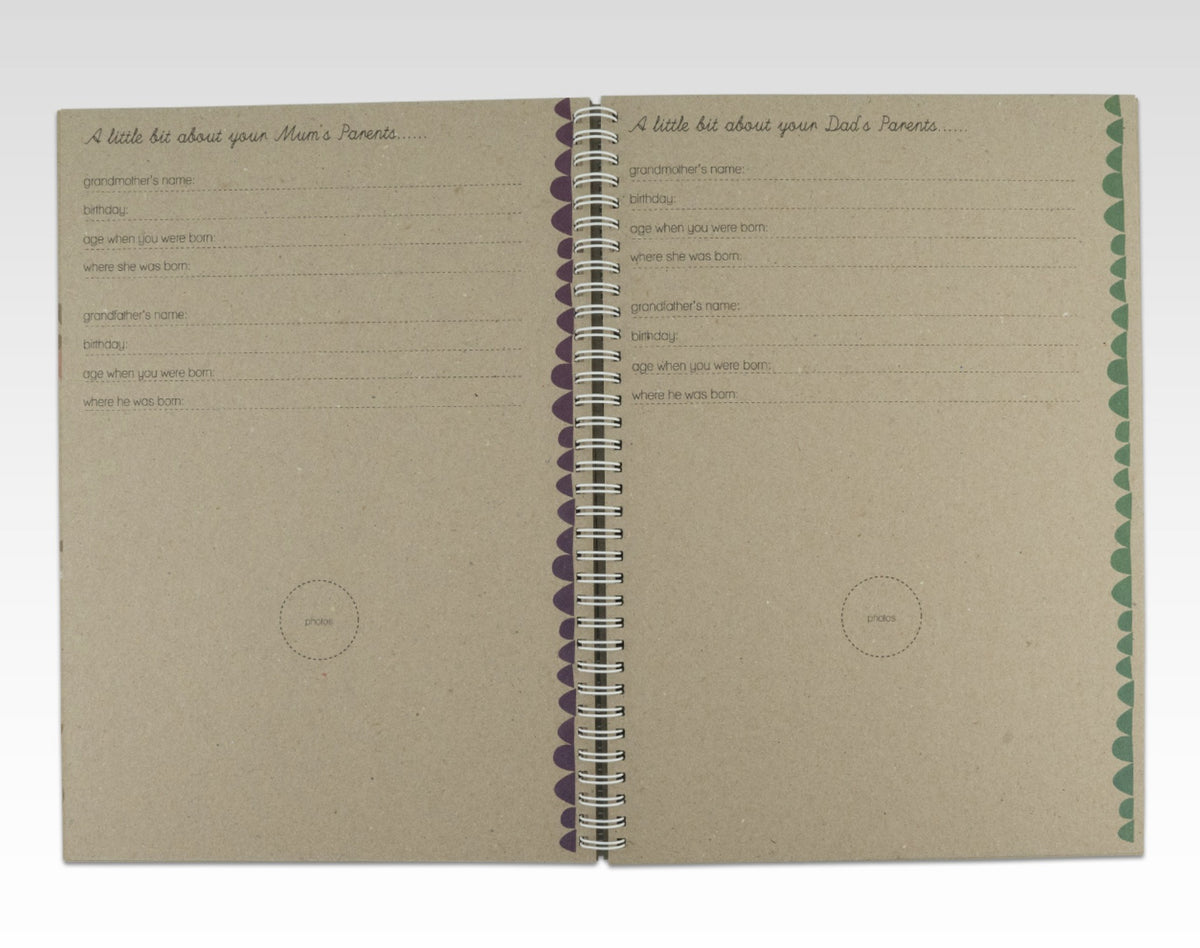 RHICREATIVE BABY RECORD BOOK