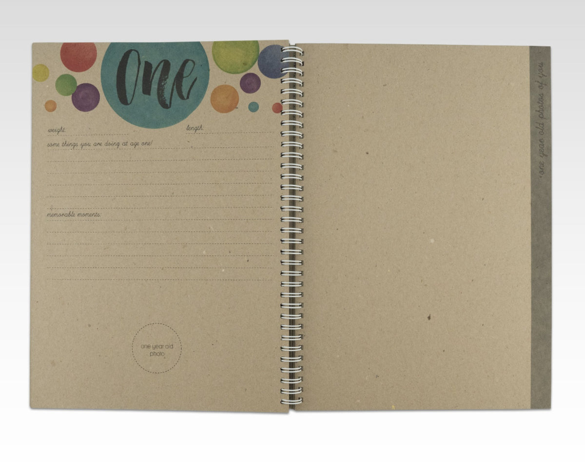 RHICREATIVE BABY RECORD BOOK