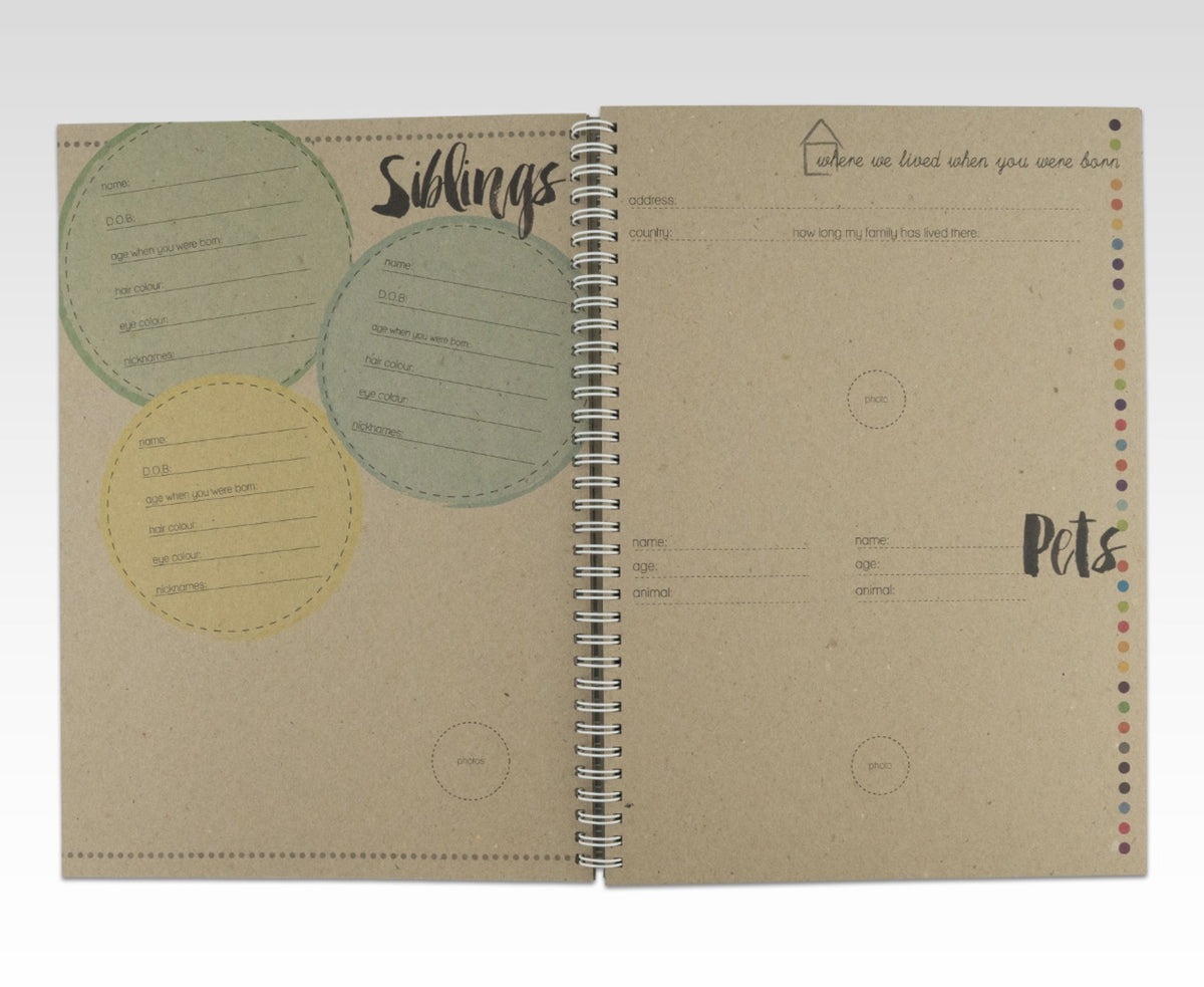 RHICREATIVE BABY RECORD BOOK