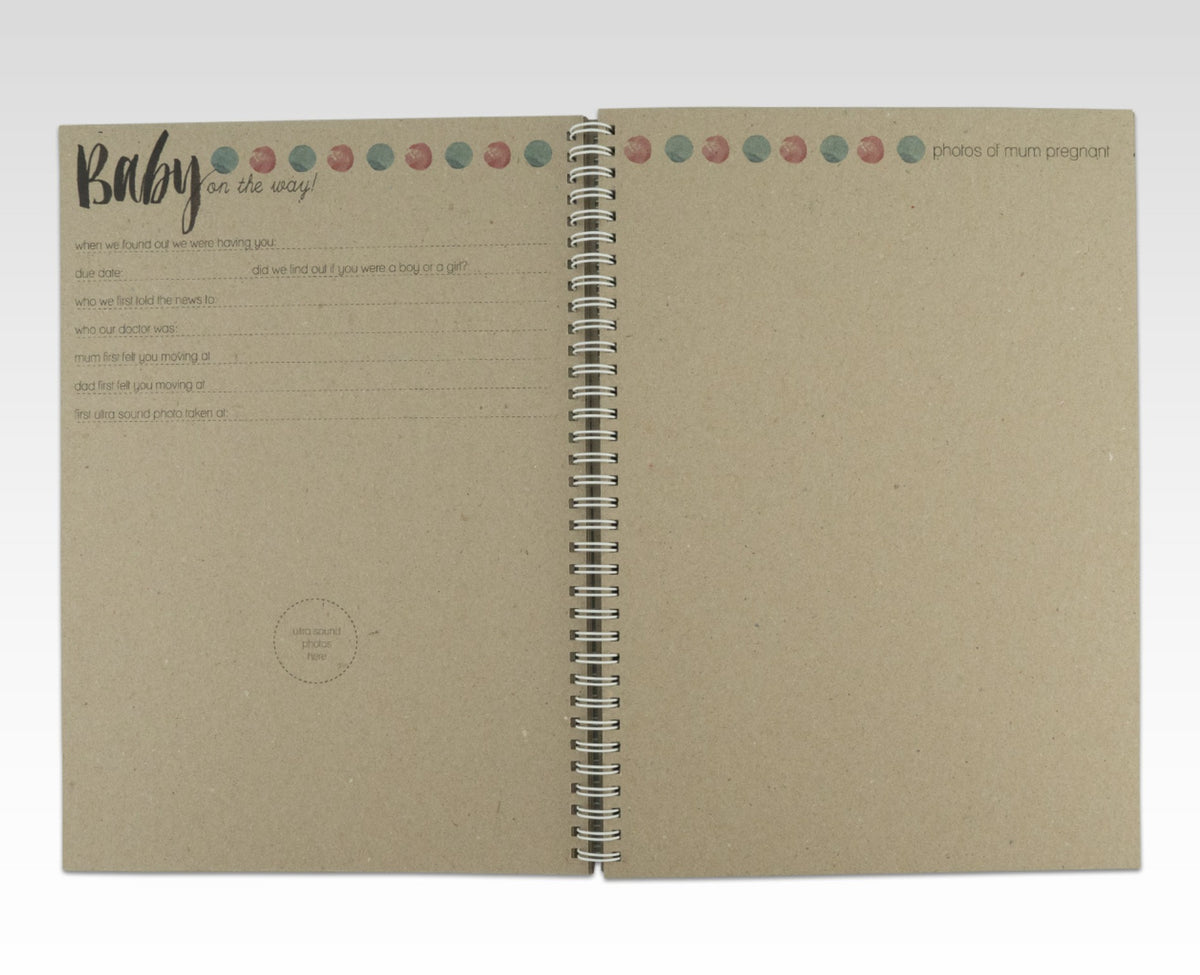 RHICREATIVE BABY RECORD BOOK