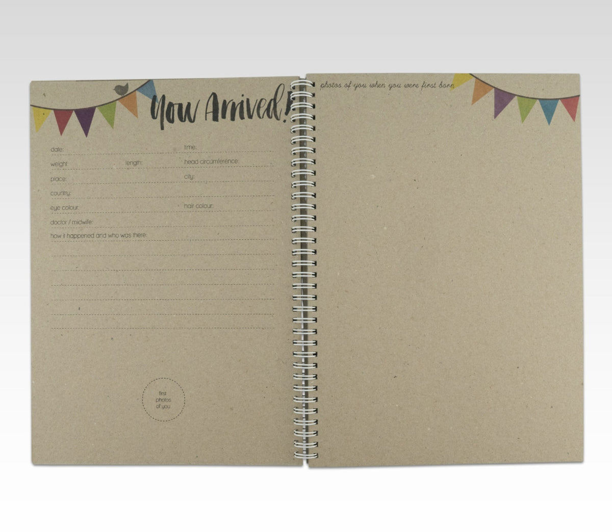 RHICREATIVE BABY RECORD BOOK