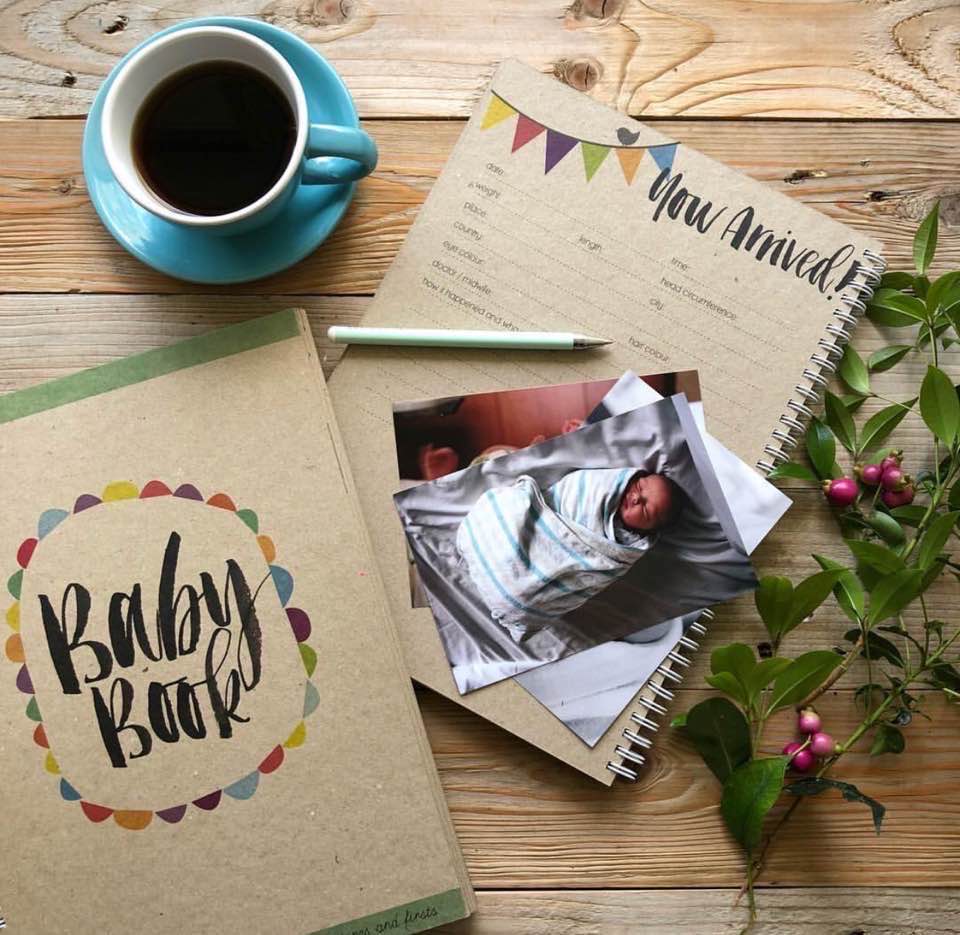 RHICREATIVE BABY RECORD BOOK