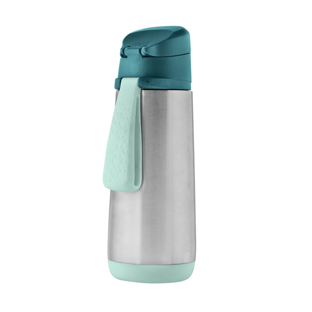 B.BOX INSULATED SPORT SPOUT DRINK BOTTLE 500ML - EMERALD FOREST