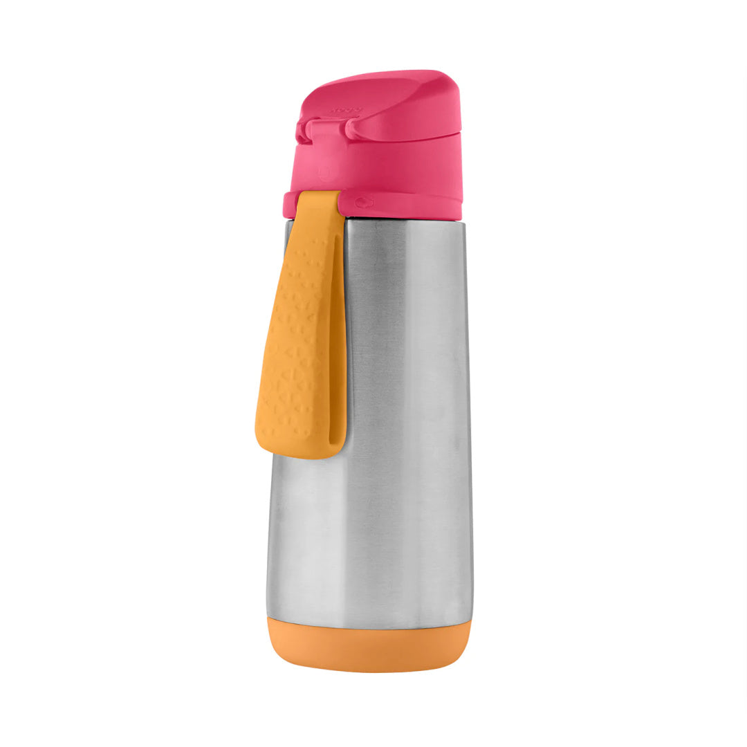 B.BOX INSULATED SPORT SPOUT DRINK BOTTLE 500ML - STRAWBERRY SHAKE