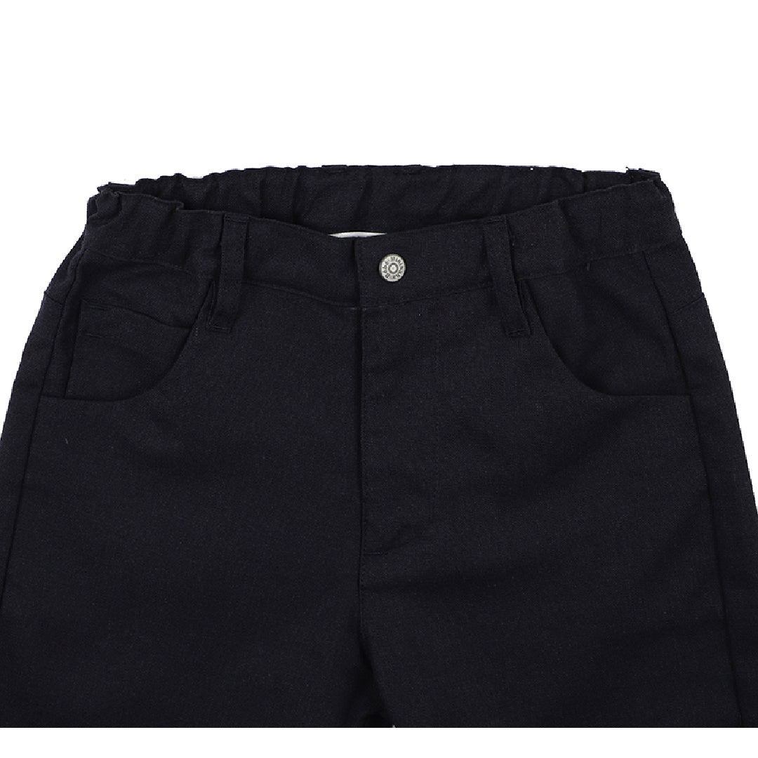 BEBE ALBERT NAVY PANTS