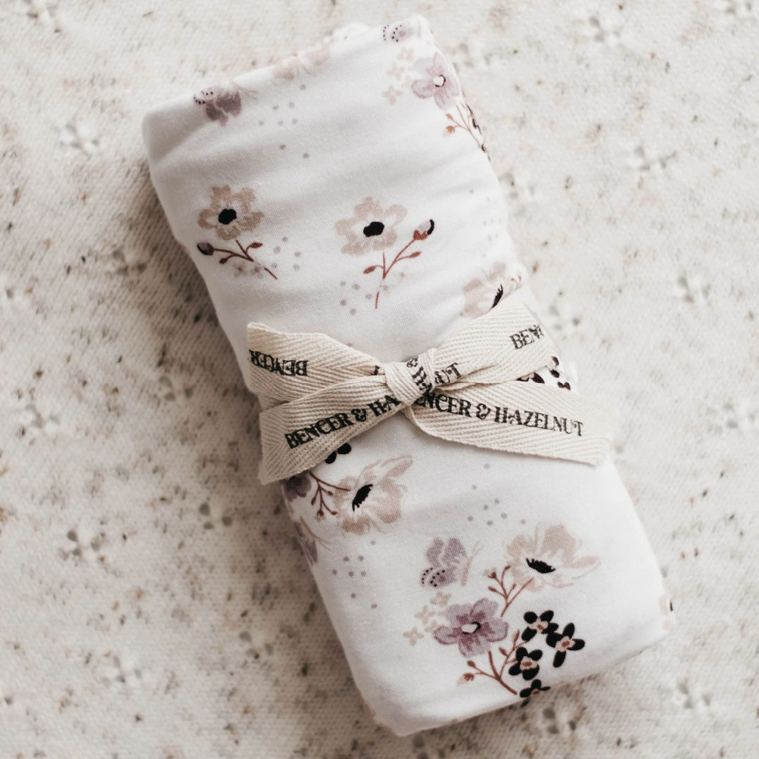 BENCER & HAZELNUT POSY JERSEY BAMBOO WRAP