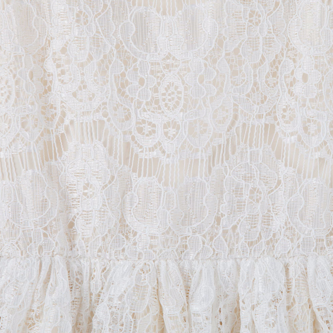 DESIGNER KIDZ LILLIAN ANTIQUE LACE DRESS