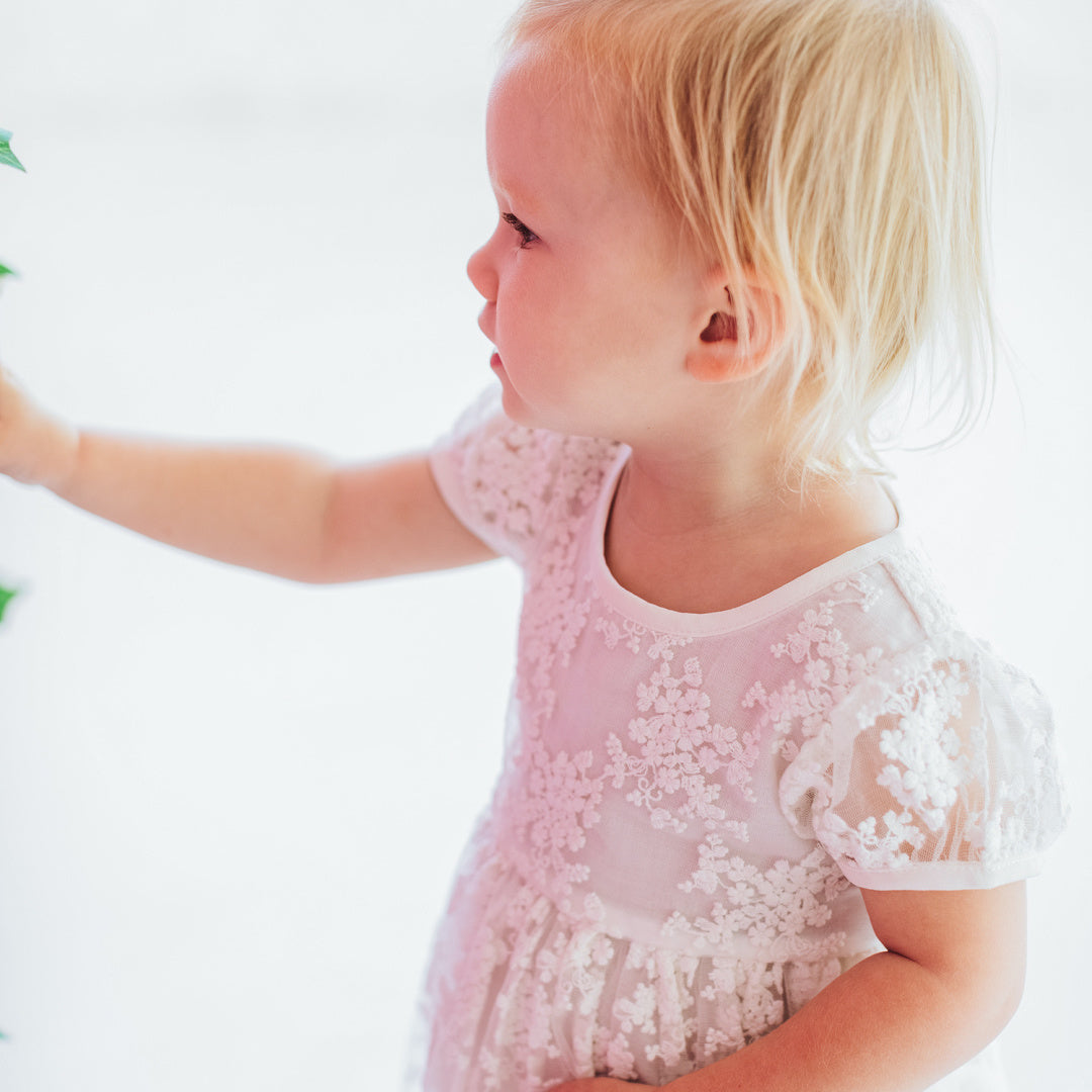 DESIGNER KIDZ SOPHIA CHRISTENING GOWN - IVORY