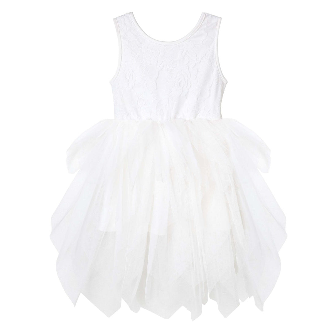 DESIGNER KIDZ SOPHIE LACE BODICE TUTU DRESS - IVORY