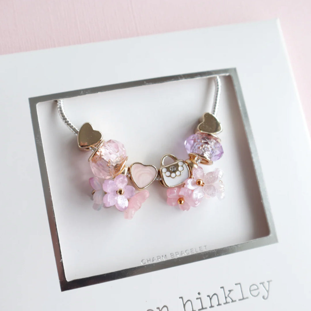 LAUREN HINKLEY PRETTY POSY CHARM BRACELET