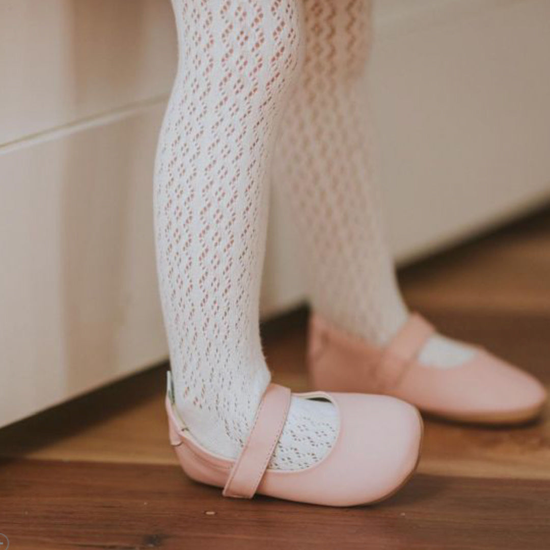 MINIHAHA POINTELLE TIGHTS - CLOUD