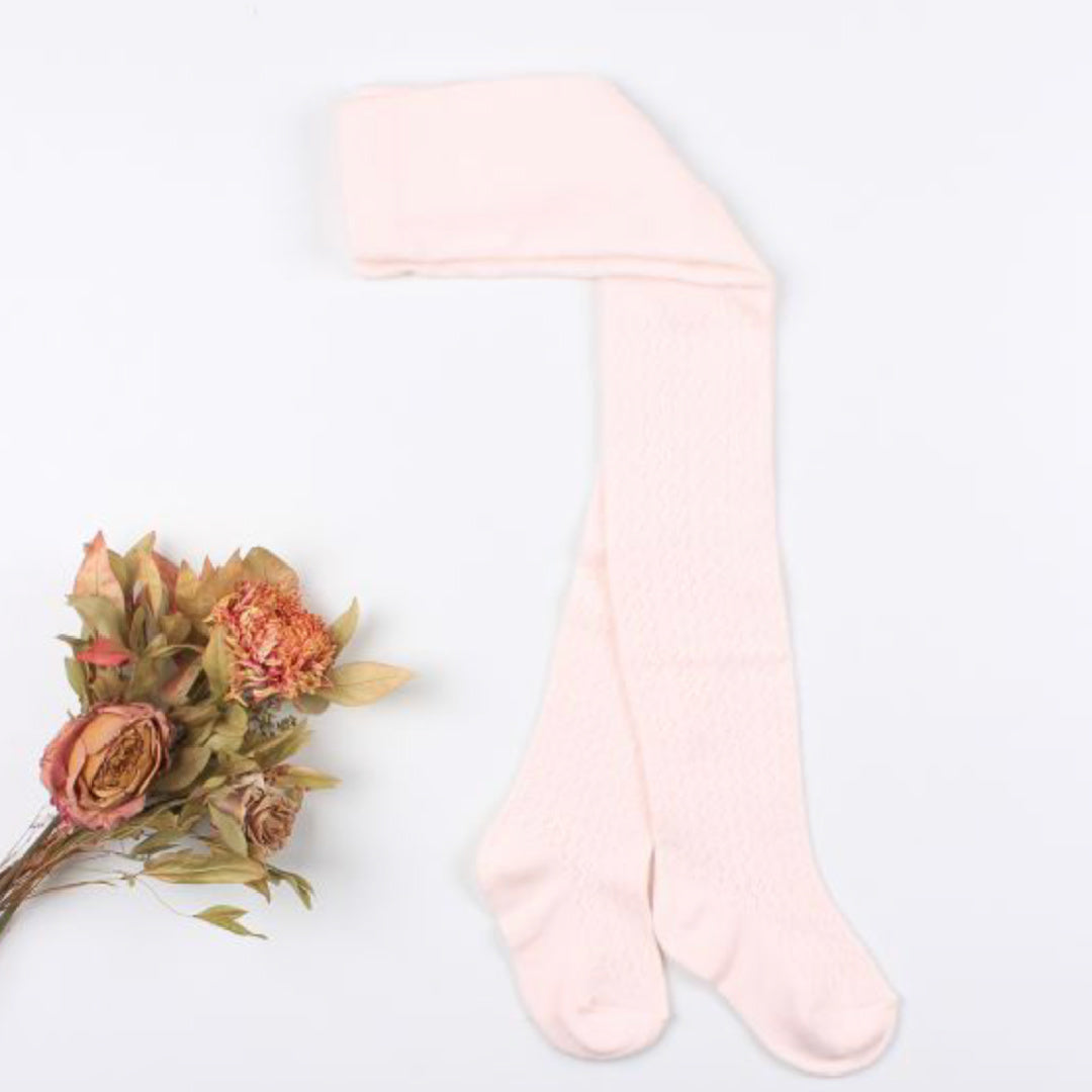 MINIHAHA POINTELLE TIGHTS - PINK