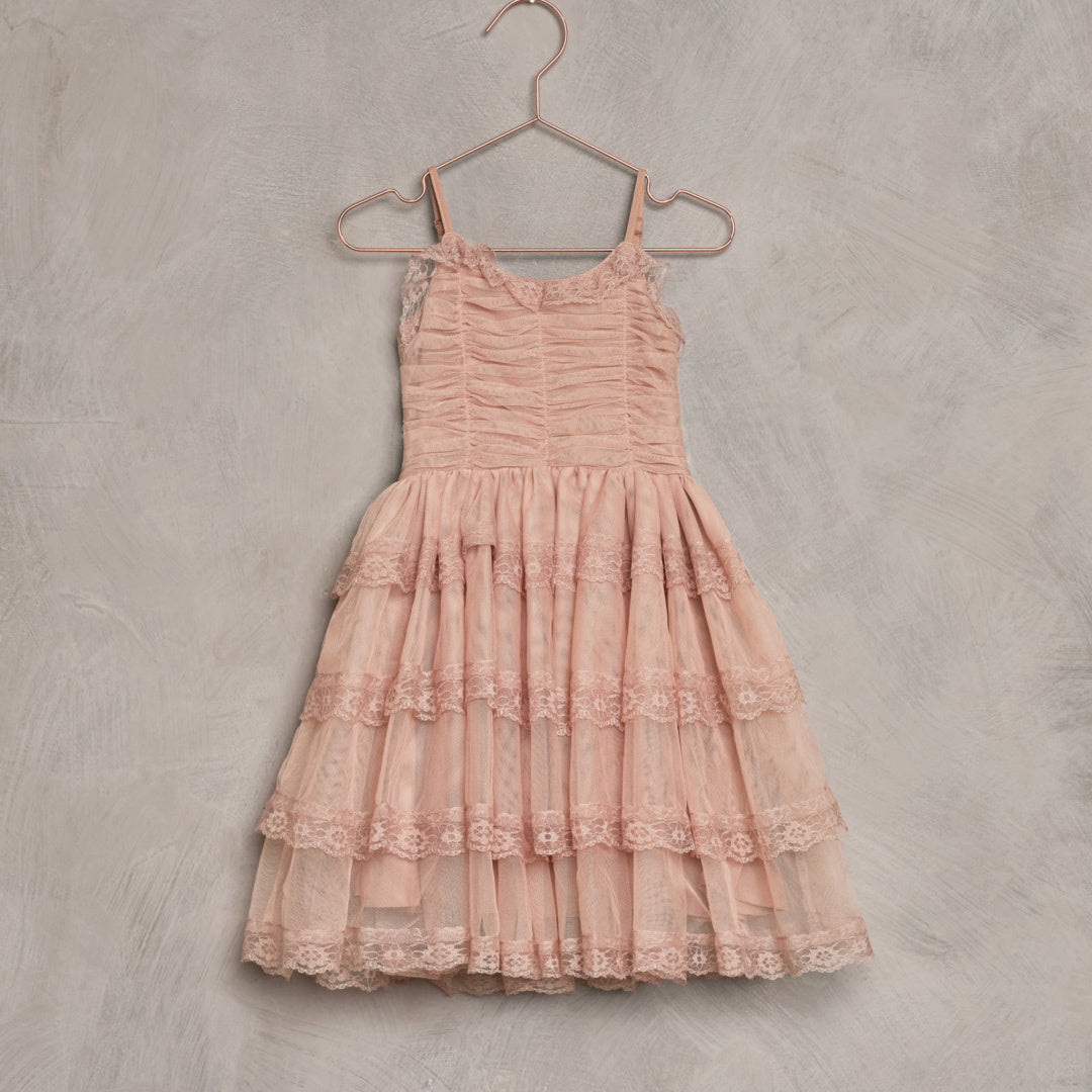 NORALEE AUDREY DRESS - DUSTY ROSE