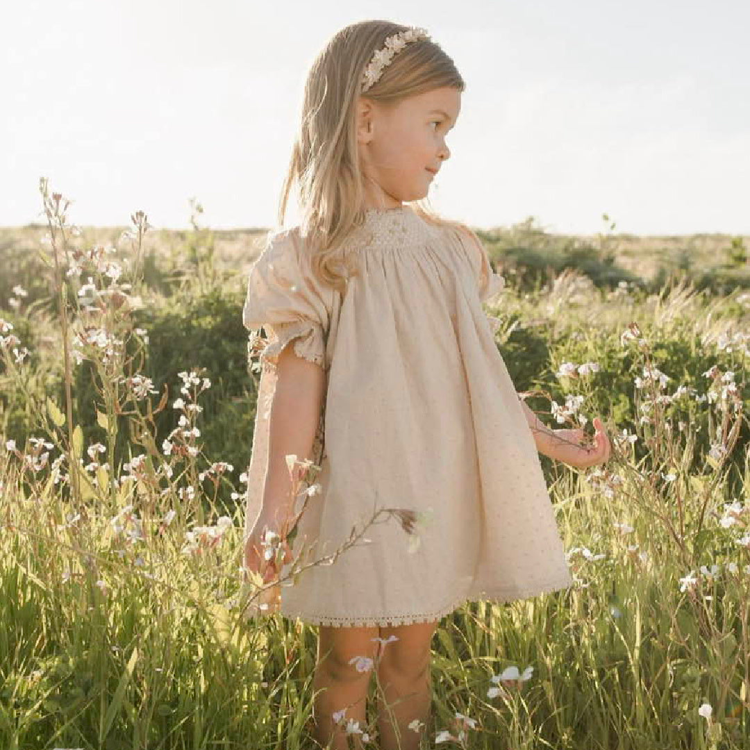 NORALEE MADDIE DRESS - ECRU