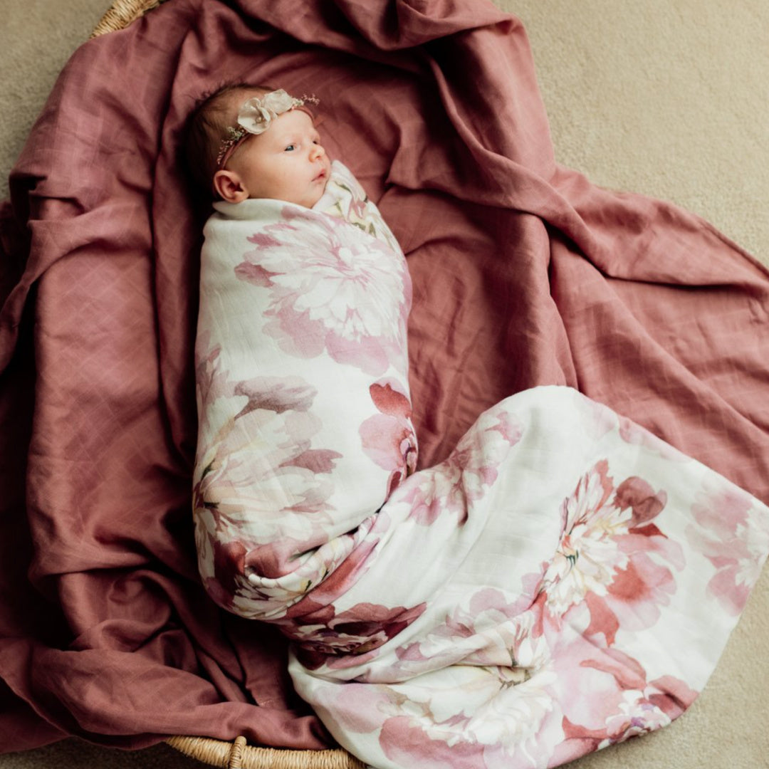 POP YA TOT ORGANIC MUSLIN SWADDLE - ANTHE