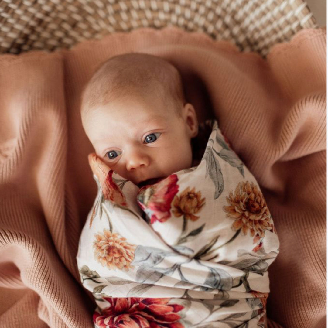 POP YA TOT ORGANIC MUSLIN SWADDLE - LE PICCADILLY