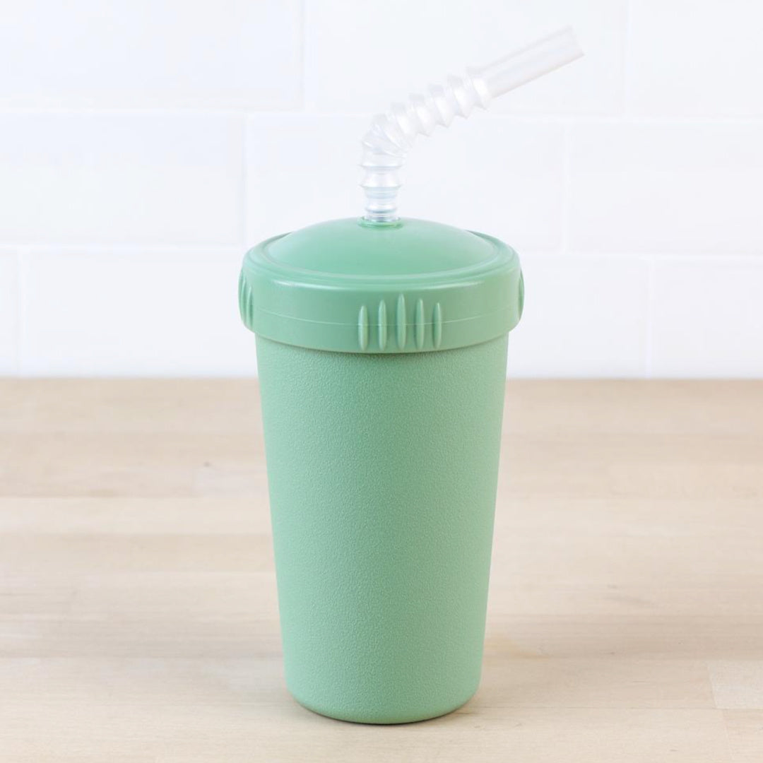 REPLAY STRAW CUP WITH REUSABLE STRAW - SAGE