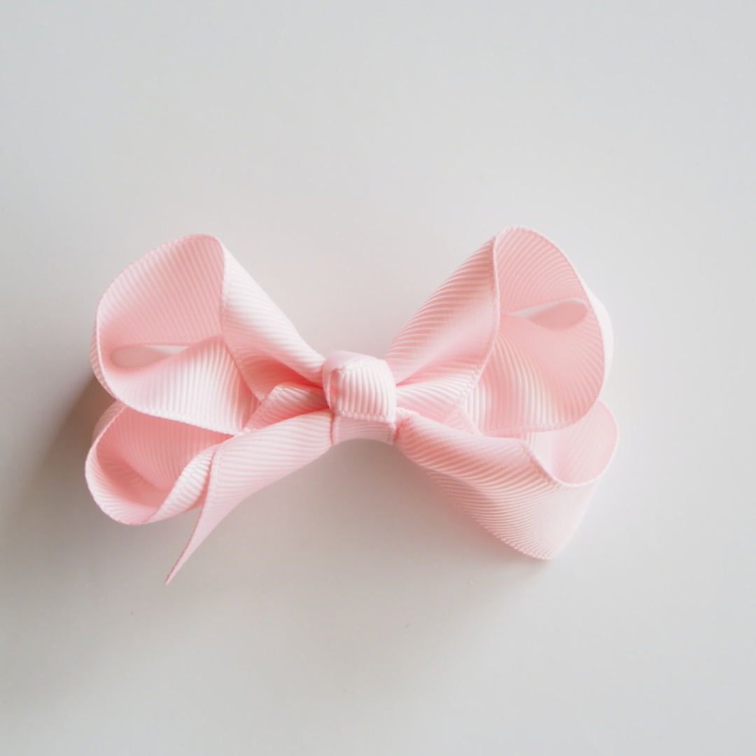 SNUGGLE HUNNY BOW CLIP MEDIUM - LIGHT PINK