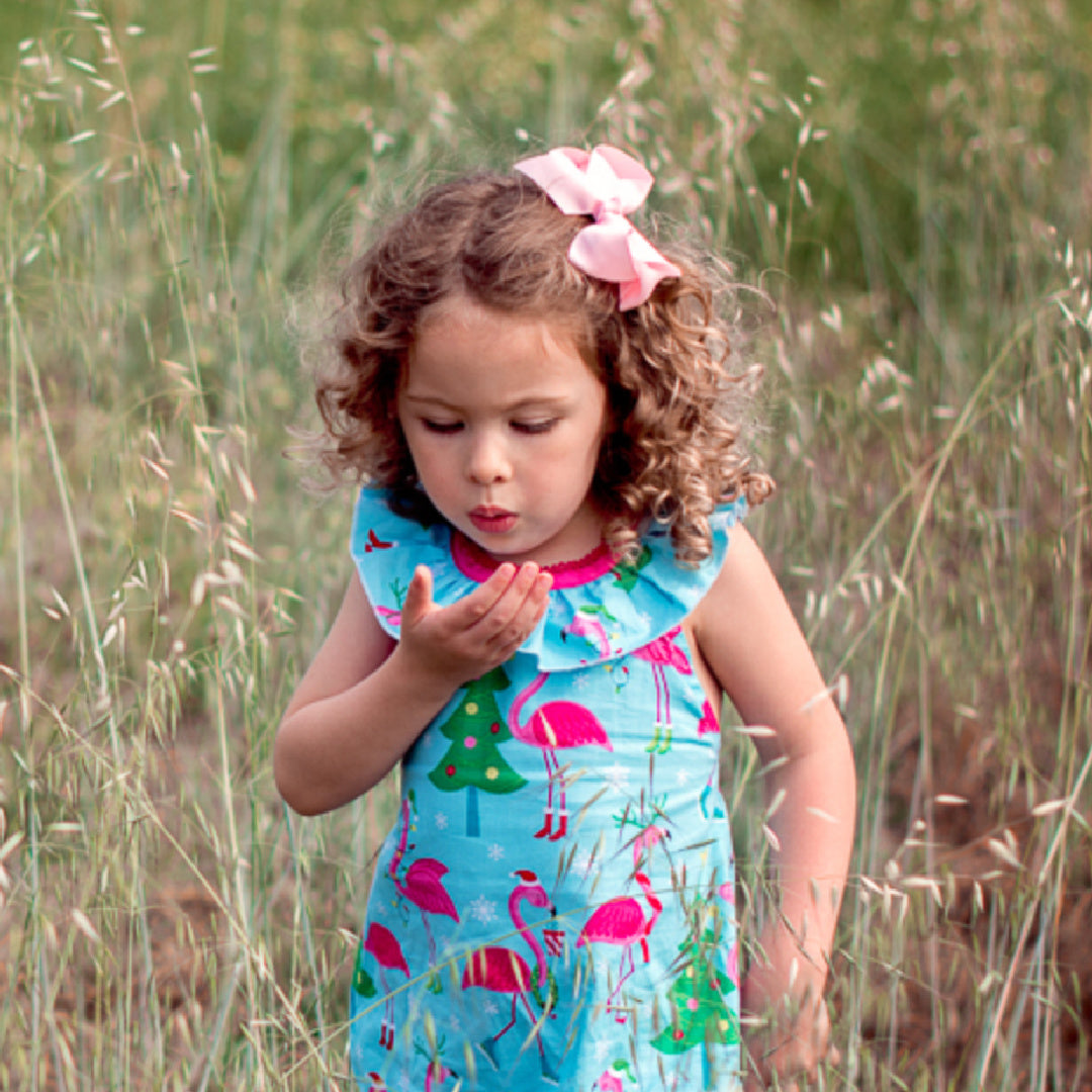 SNUGGLE HUNNY BOW CLIP MEDIUM - LIGHT PINK