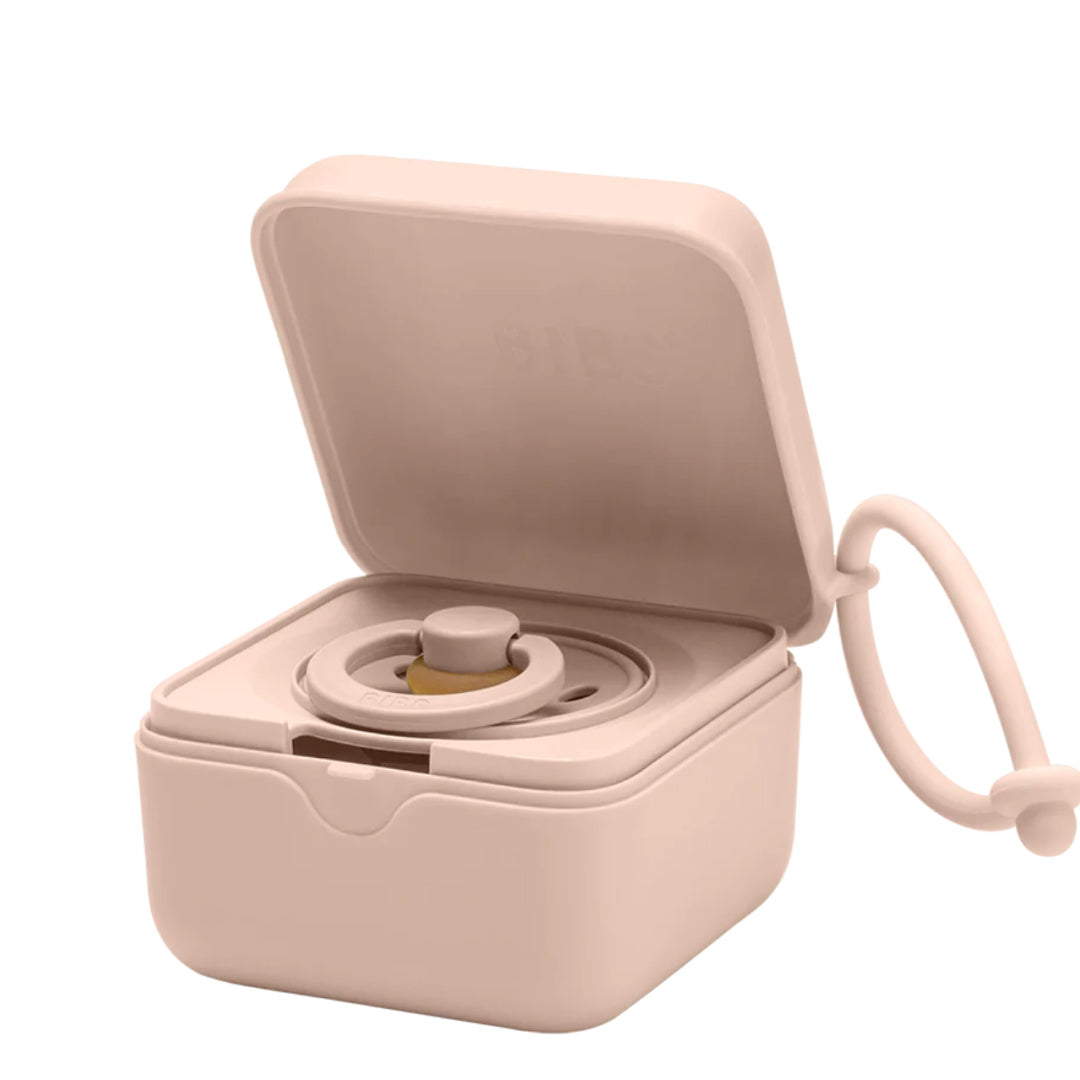 BIBS &#39;LIBERTY&#39; PACIFIER BOX - ELOISE BLUSH